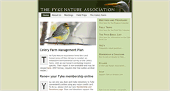 Desktop Screenshot of fykenature.org